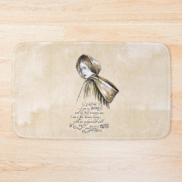 Item preview, Jane Eyre - Charlotte Bronte - Feminist Quote - I'm no Bird. designed and sold by FanitsaArt.