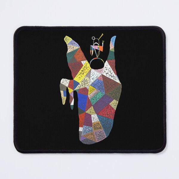 Item preview, HD. On a black background, Ohne Titel, by Wassily Kandinsky designed and sold by MINDTHECHERRY.