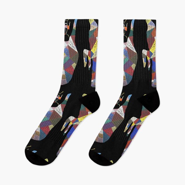 Item preview, HD. On a black background, Ohne Titel, by Wassily Kandinsky designed and sold by MINDTHECHERRY.
