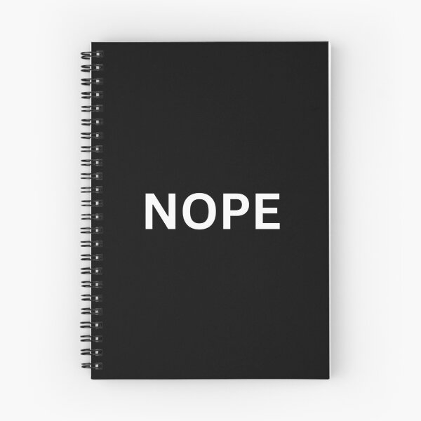 Item preview, Just nope designed and sold by syncwithnature.