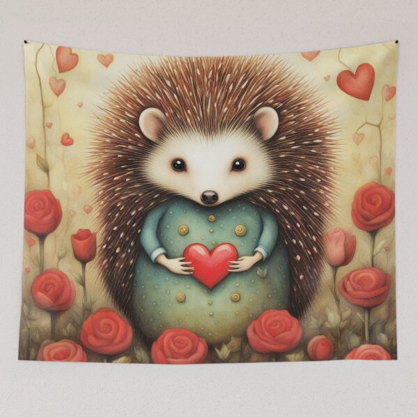 Item preview, Hedgehog Love 2 designed and sold by J-CCreations.
