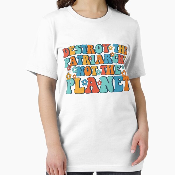 Item preview, Destroy The Patriarchy Not The Planet Feminist Feminism designed and sold by DoItSimple.