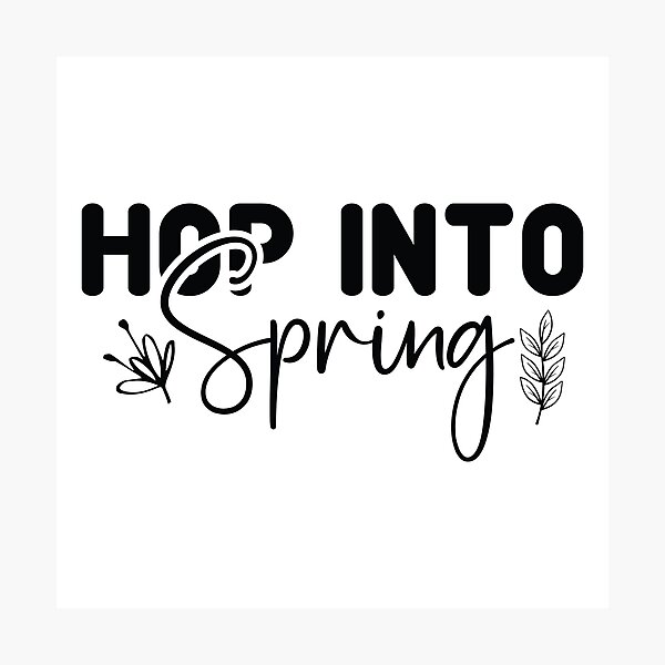 Item preview, Hop into spring designed and sold by DerBarman.