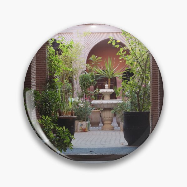 Item preview, Entrance to Tranquil Moroccan Garden Oasis designed and sold by SunmiSunmi.