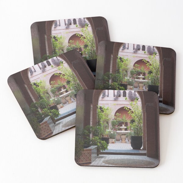 Item preview, Entrance to Tranquil Moroccan Garden Oasis designed and sold by SunmiSunmi.