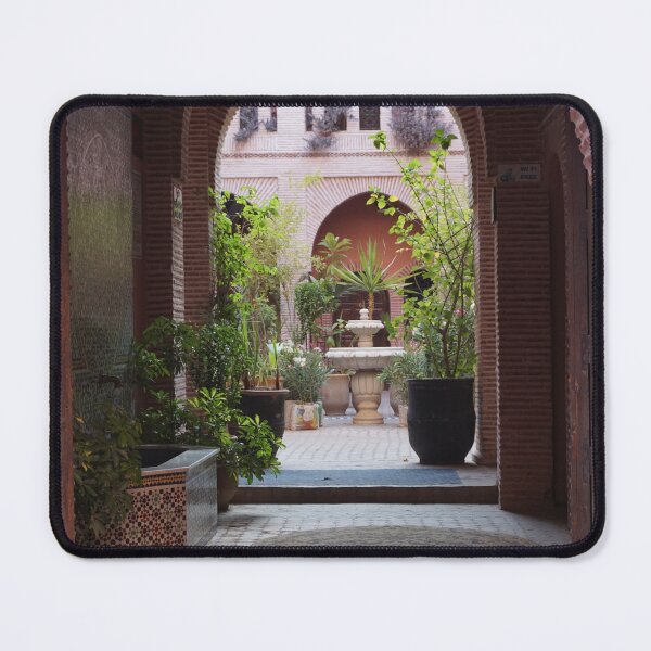 Item preview, Entrance to Tranquil Moroccan Garden Oasis designed and sold by SunmiSunmi.