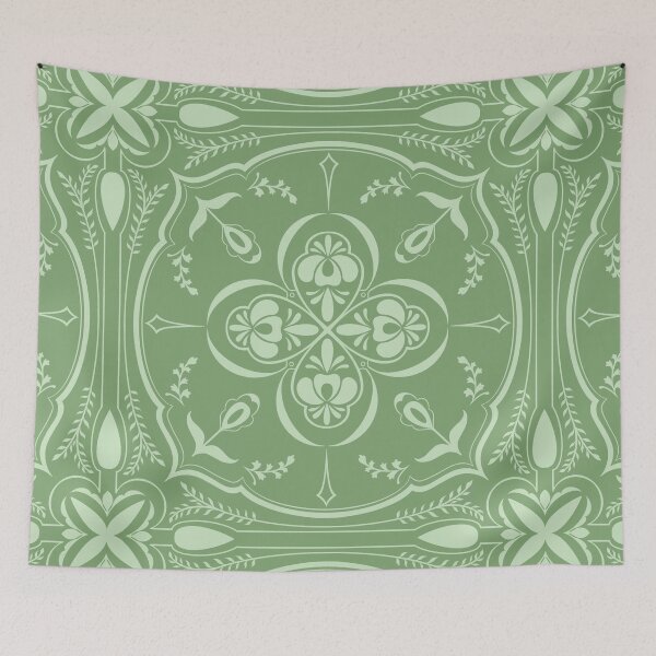 Item preview, Green Flowers designed and sold by viridessense.
