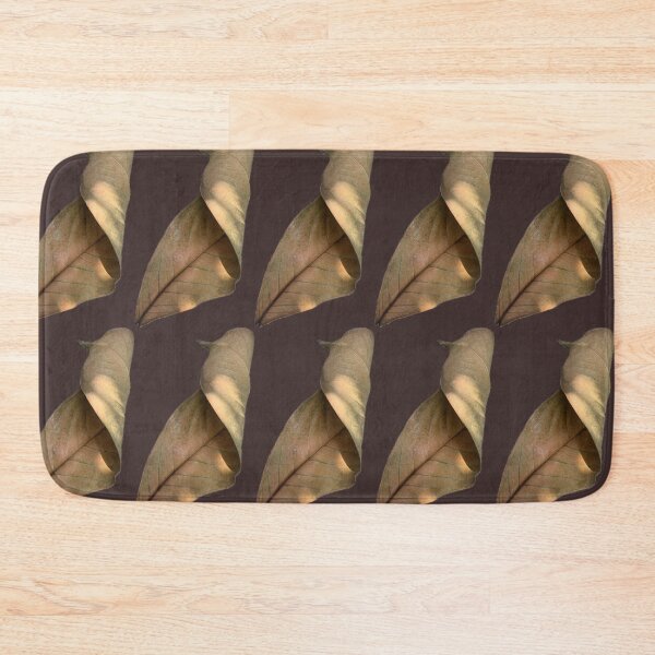 Item preview, Golden brown Dry rose apple leaf, autumn nature designed and sold by pipikijung.