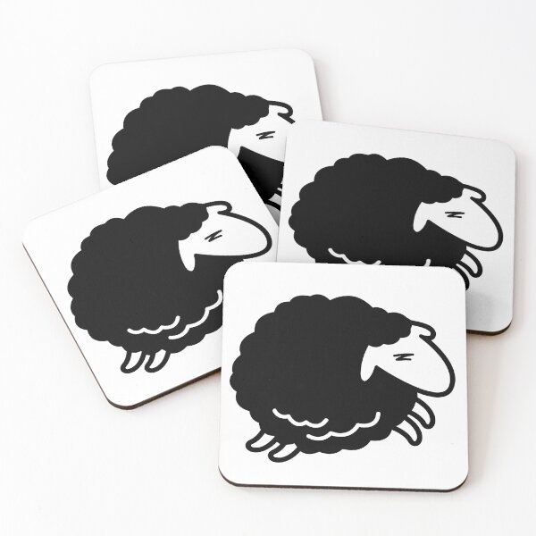 Item preview, Cartoon Black Sheep designed and sold by my little corner.