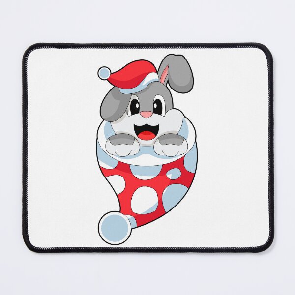 Item preview, Rabbit Christmas Christmas stocking designed and sold by Snabdesign84.