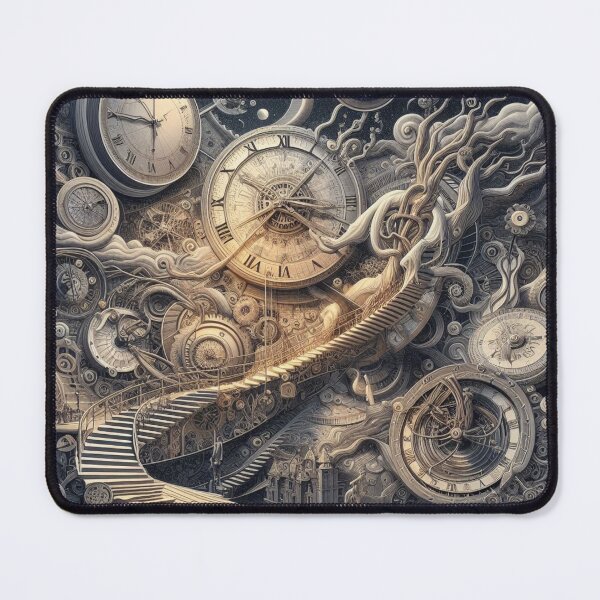 Item preview, Temporal Ascent - Surreal Art - home decor designed and sold by crea8iveway.