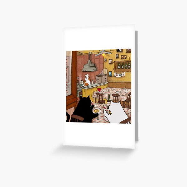 Item preview, Stanis at the Osteria  designed and sold by Stanis the Cat.