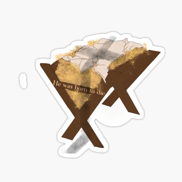 Item preview, Manger Jesus  designed and sold by Caroline Milburn.