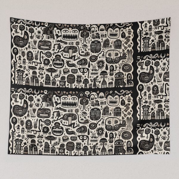 Item preview, Quirky Doodles Print designed and sold by JaimeLikes.
