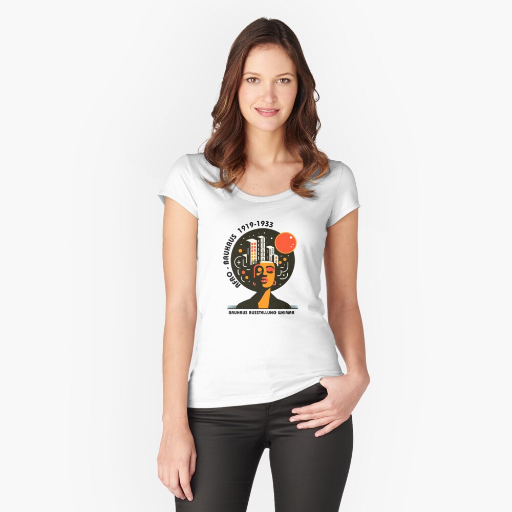 Aperçu de l'œuvre T-shirt échancré créée et vendue par Alkymias.