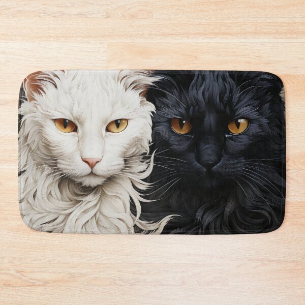 Item preview, Ying Yang Cats designed and sold by bivido.