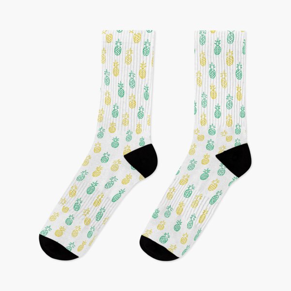 Item preview, Green and yellow pineapple pattern designed and sold by CircinusStore.