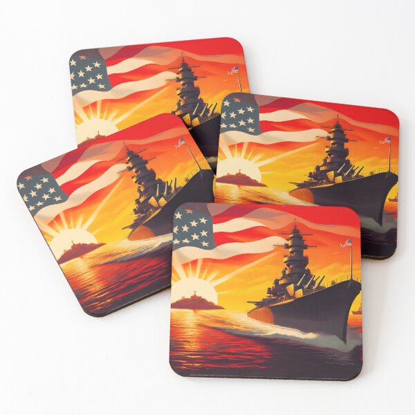Item preview, An American Battleship designed and sold by ClassicRetroism.