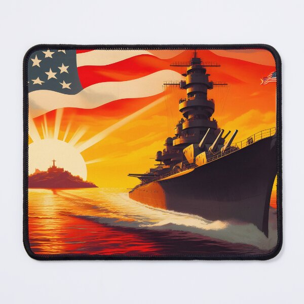 Item preview, An American Battleship designed and sold by ClassicRetroism.