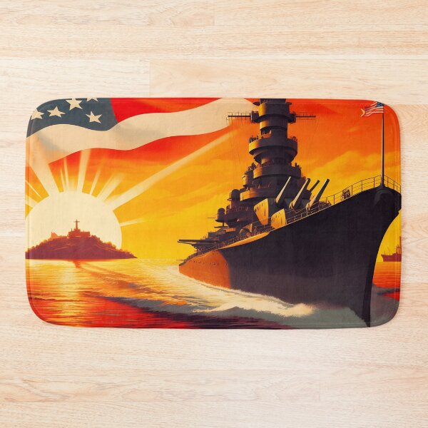 Item preview, An American Battleship designed and sold by ClassicRetroism.