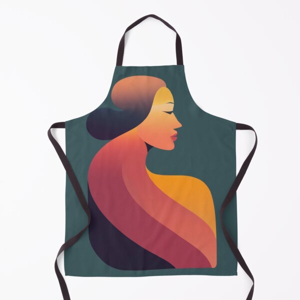 Item preview, Woman's silhouette in sunset tones designed and sold by Magico Paco.