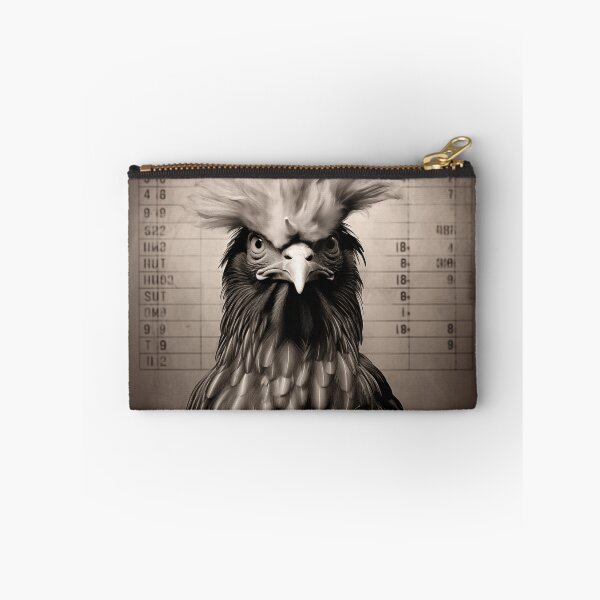 Item preview, Rebel Plume: The Rooster's Mugshot designed and sold by evosilk.