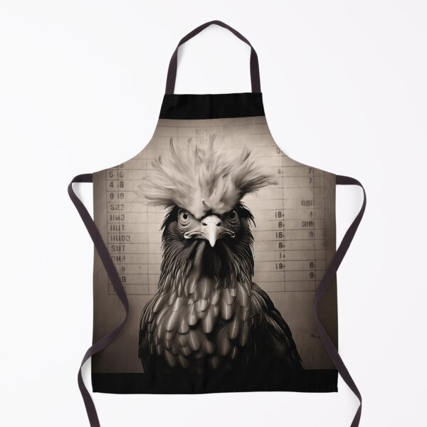 Item preview, Rebel Plume: The Rooster's Mugshot designed and sold by evosilk.