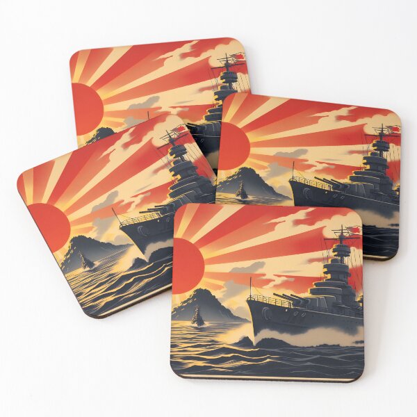 Item preview, The Fleet of the Rising Sun designed and sold by ClassicRetroism.
