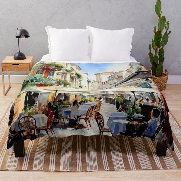 Item preview, Watercolor Design of Nice - France designed and sold by Sketch-Shack.