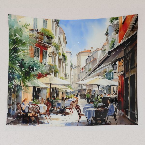 Item preview, Watercolor Design of Nice - France  designed and sold by Sketch-Shack.