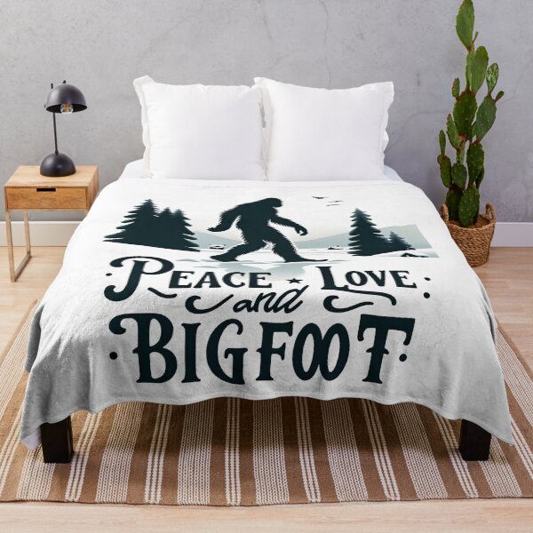 Item preview, Peace, Love, and Bigfoot designed and sold by MAPDDesigns.