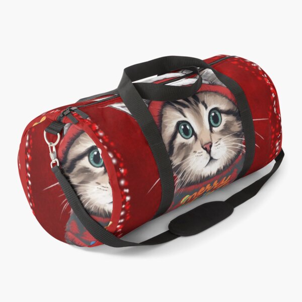 Item preview, Cute Cat Wishes You a Meowy Christmas designed and sold by ALITTLETOWN.