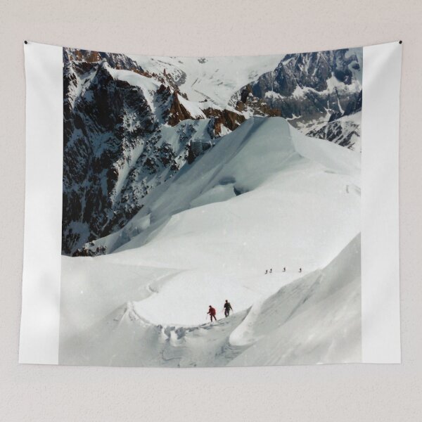 Aperçu de l'œuvre Chamonix Aiguille du Midi Massif du Mont Blanc Alpes françaises France créée et vendue par AndyEvansPhotos.