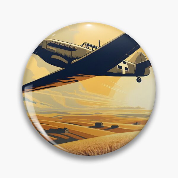 Item preview, Messerschmitt BF109 Flying to Battle designed and sold by ClassicRetroism.