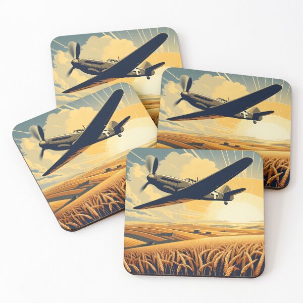 Item preview, Messerschmitt BF109 Flying to Battle designed and sold by ClassicRetroism.