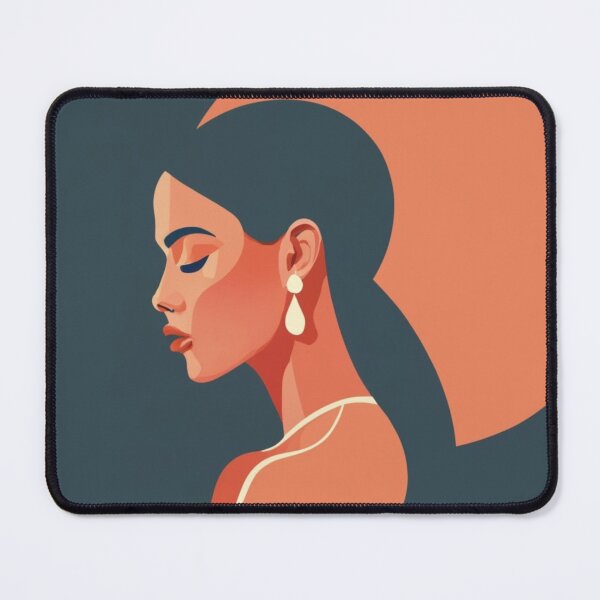 Item preview, Woman's silhouette in sunset tones designed and sold by Magico Paco.
