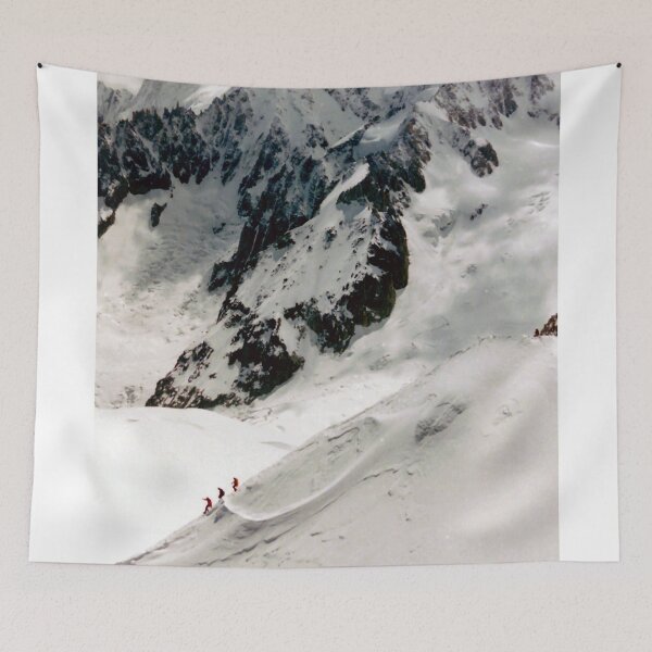 Aperçu de l'œuvre Chamonix Aiguille du Midi Massif du Mont Blanc Alpes françaises France créée et vendue par AndyEvansPhotos.