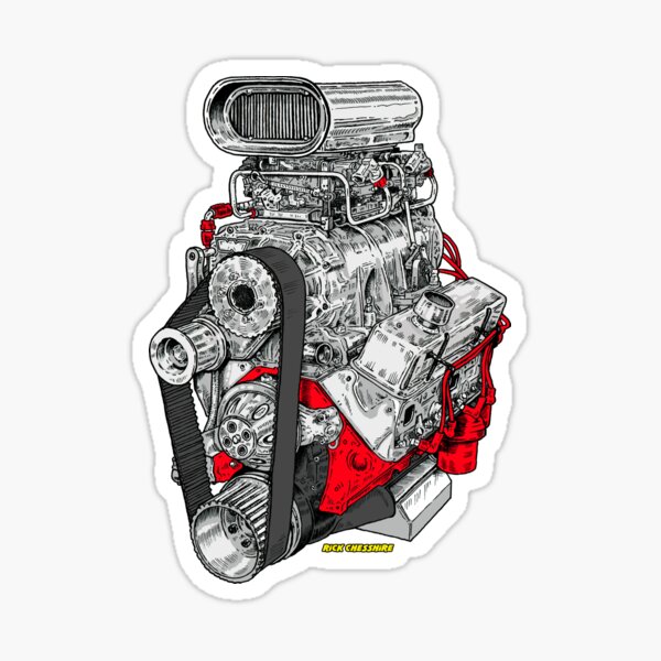 BIG BLOCK Sticker