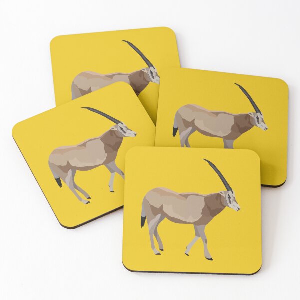 Item preview, G is for Gemsbok,Gemsbok Artwork – Majestic Antelope Illustration and Wildlife Design designed and sold by PrettylittlepastelUk.