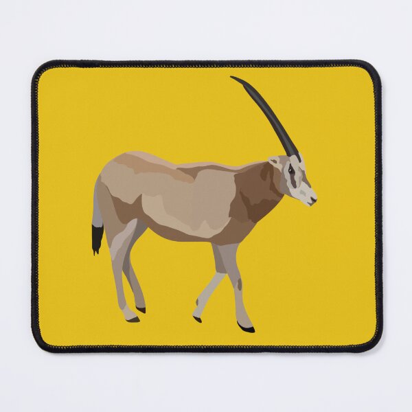 Item preview, G is for Gemsbok,Gemsbok Artwork – Majestic Antelope Illustration and Wildlife Design designed and sold by PrettylittlepastelUk.