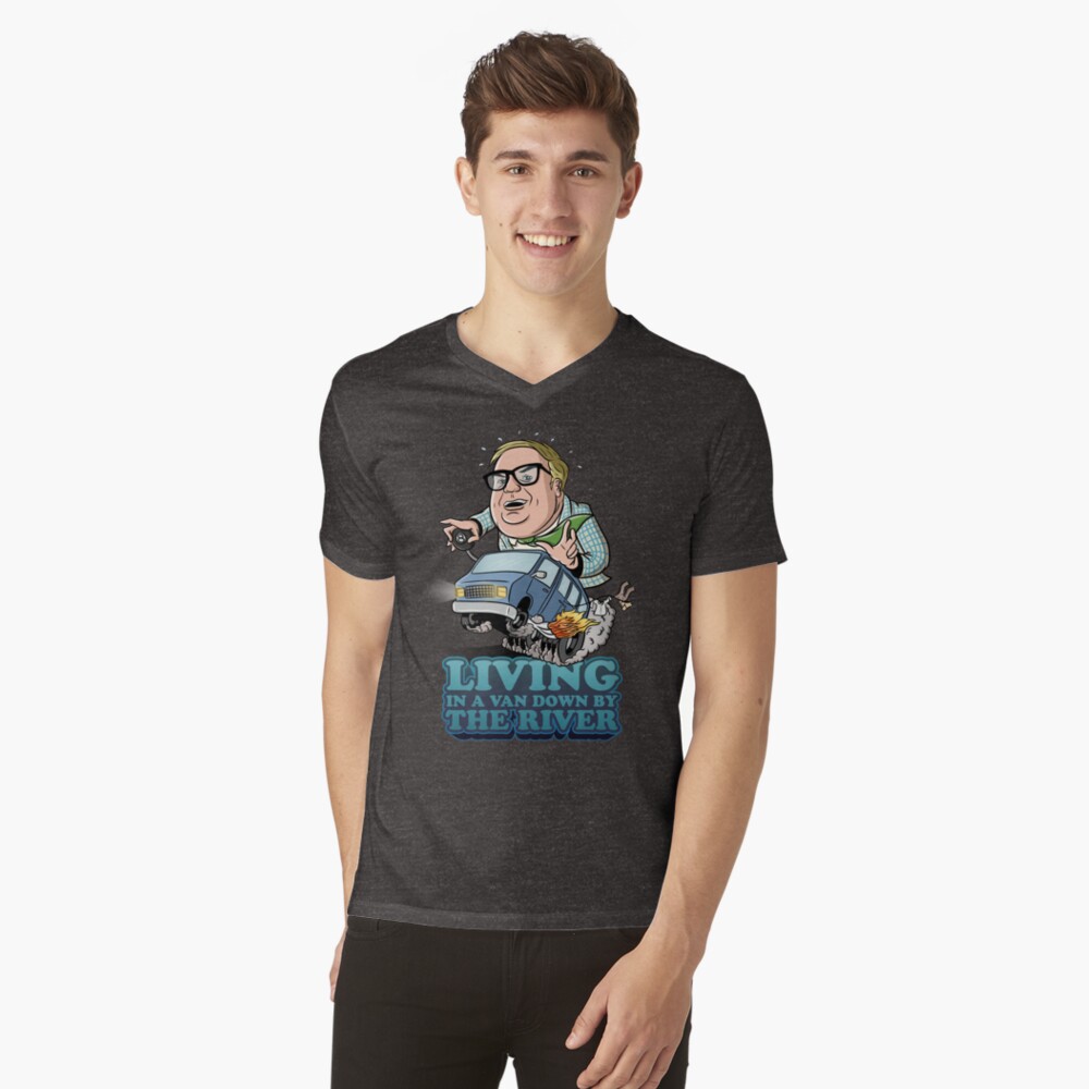 Vista previa del artículo con la obra «Camiseta de cuello en V», diseñado y vendido por pgdn.