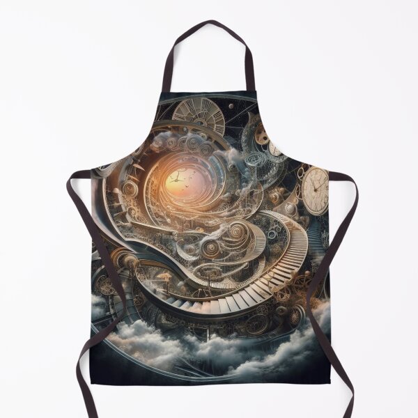 Item preview, A Clockwork Perspective - Surreal Art - home decor designed and sold by crea8iveway.