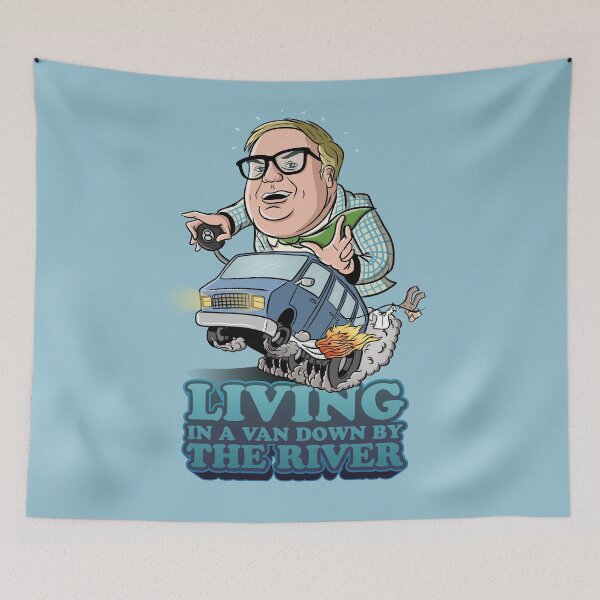Item preview, Living in a van down by the river designed and sold by pgdn.