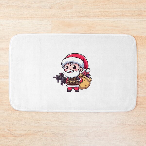Item preview, Cute santa in a tactical gear designed and sold by Wxjtecki.