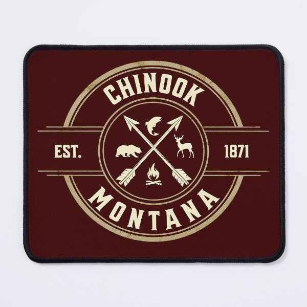 Item preview, ( 406 ) Chinook Montana Est 1871 designed and sold by Gilby-Designs.