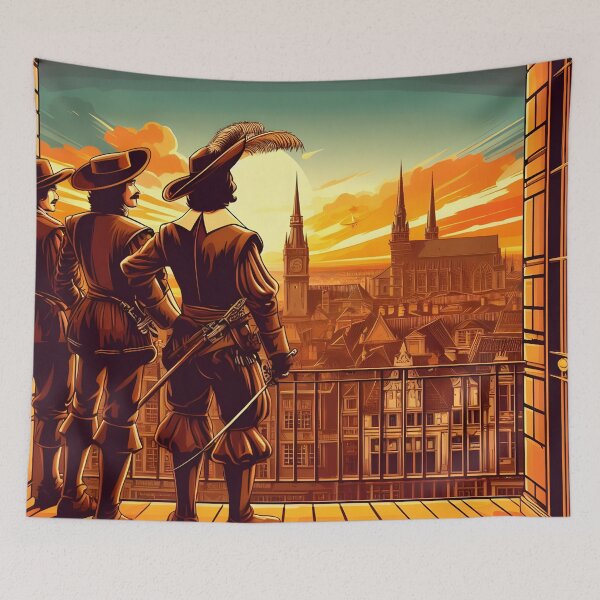 Item preview, The Three Musketeers  designed and sold by ClassicRetroism.