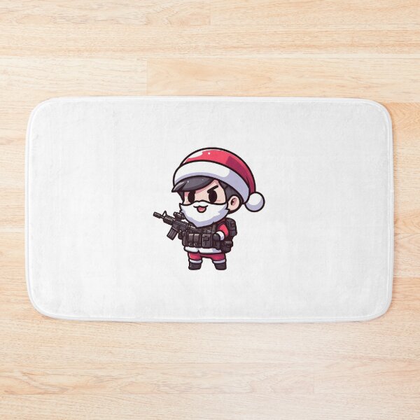 Item preview, Cute santa in a tactical gear designed and sold by Wxjtecki.