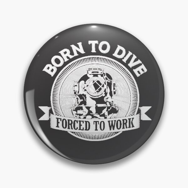 Item preview, BORN TO DIVE DESIGN designed and sold by playback63.