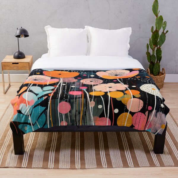 Item preview, Watercolor Colorful Floral Art designed and sold by GulDesignCo.