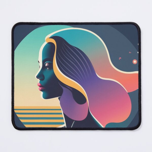 Item preview, Woman's silhouette in sunset tones designed and sold by Magico Paco.